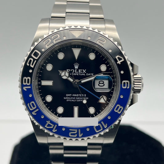 롤렉스 GMT 마스터 II 126710BLNR 굴 팔찌 검은 배트맨 40mm