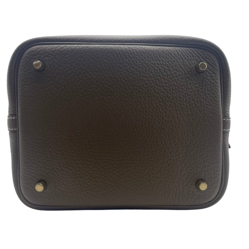 Hermes Picotin Lock MM Etoupe Torillon Clemence Gold 하드웨어 W 새