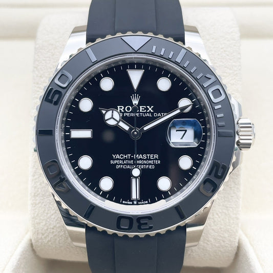 롤렉스 요트 마스터 226659 블랙 화이트 골드 42mm