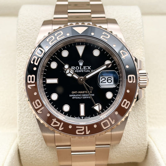 롤렉스 GMT 마스터 II 126715CHNR Black Everros Gold 40mm