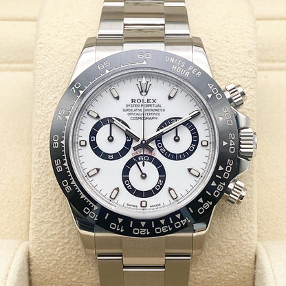 プレオウンド ロレックス デイトナ 116500LN ホワイト オイスターブレス 40mm
