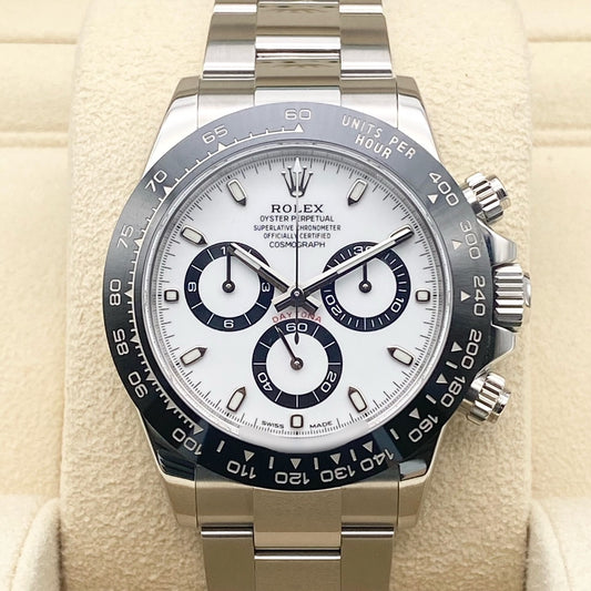 プレオウンド ロレックス デイトナ 116500LN ホワイト オイスターブレス 40mm