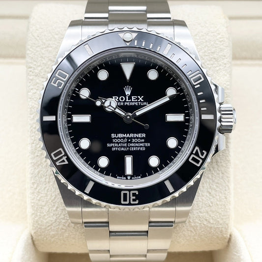 プレオウンド ロレックス サブマリーナ ノンデイト 124060 ブラック 41mm