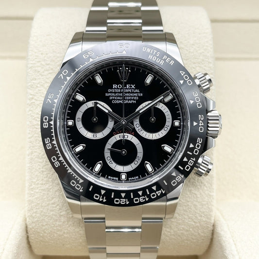 プレオウンド ロレックス デイトナ 116500LN オイスターブレスレット ブラック 40mm