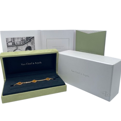 [以下價格] van Cleef＆Arpels Vintage Alhambra手鐲VCARD35600黃金