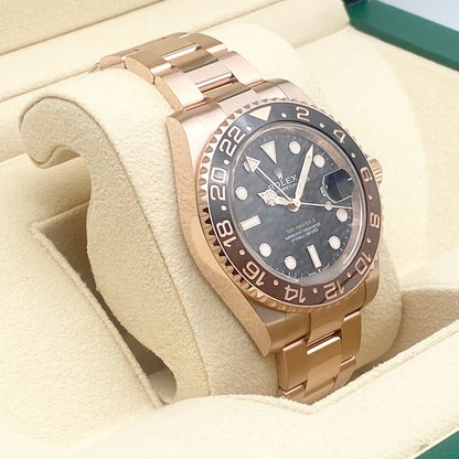 롤렉스 GMT 마스터 II 126715CHNR Black Everros Gold 40mm