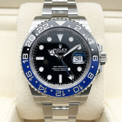 롤렉스 GMT 마스터 II 126710BLNR 배트맨 굴 팔찌 40mm