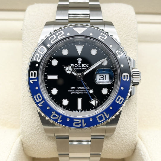 롤렉스 GMT 마스터 II 126710BLNR 배트맨 굴 팔찌 40mm