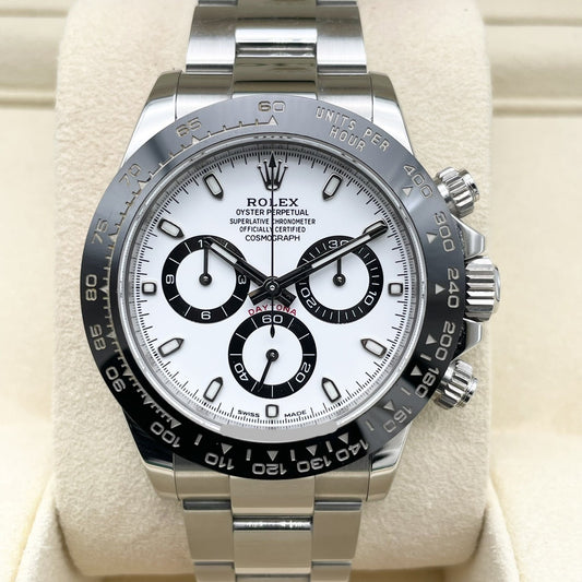 プレオウンド ロレックス デイトナ 116500LN オイスターブレスレット ホワイト 40mm