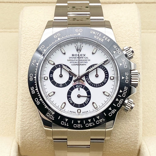 プレオウンド ロレックス デイトナ 116500LN オイスターブレスレット ホワイト 40mm
