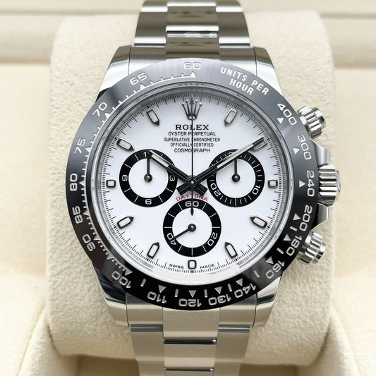 プレオウンド ロレックス デイトナ 116500LN ホワイト オイスターブレスレット 40mm