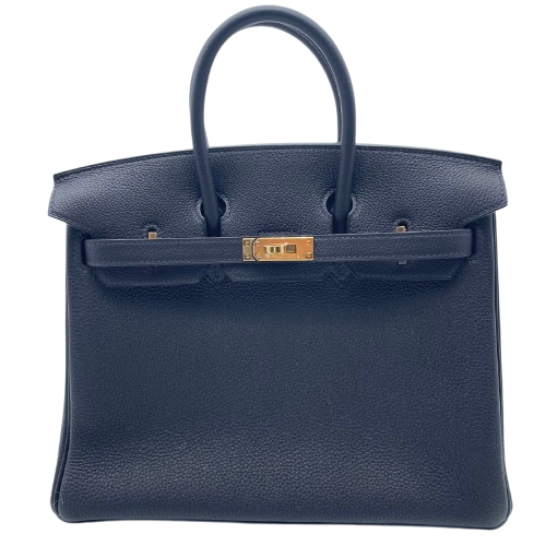 Hermes Birkin 25 Cavan Togo Gold Hardware u는 새겨 져 있습니다