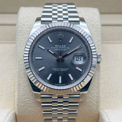 勞力士datejust 126334板岩禧年41mm