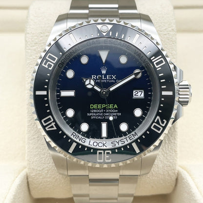 プレオウンド ロレックス ディープシー 136660 Dブルー オイスターブレスレット 44mm