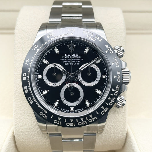 プレオウンド ロレックス デイトナ 116500LN ブラック オイスターブレスレット 40mm
