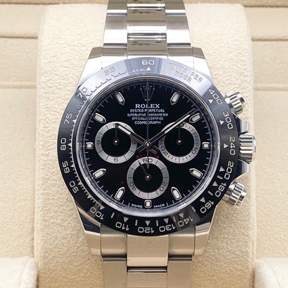 プレオウンド ロレックス デイトナ 116500LN ブラック オイスターブレスレット 40mm