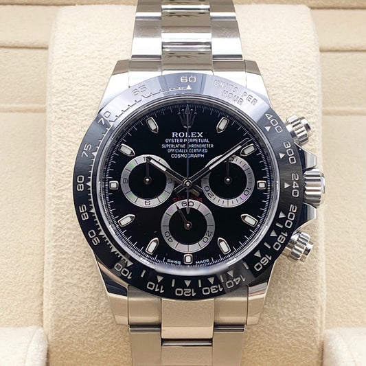 プレオウンド ロレックス デイトナ 116500LN ブラック オイスターブレスレット 40mm