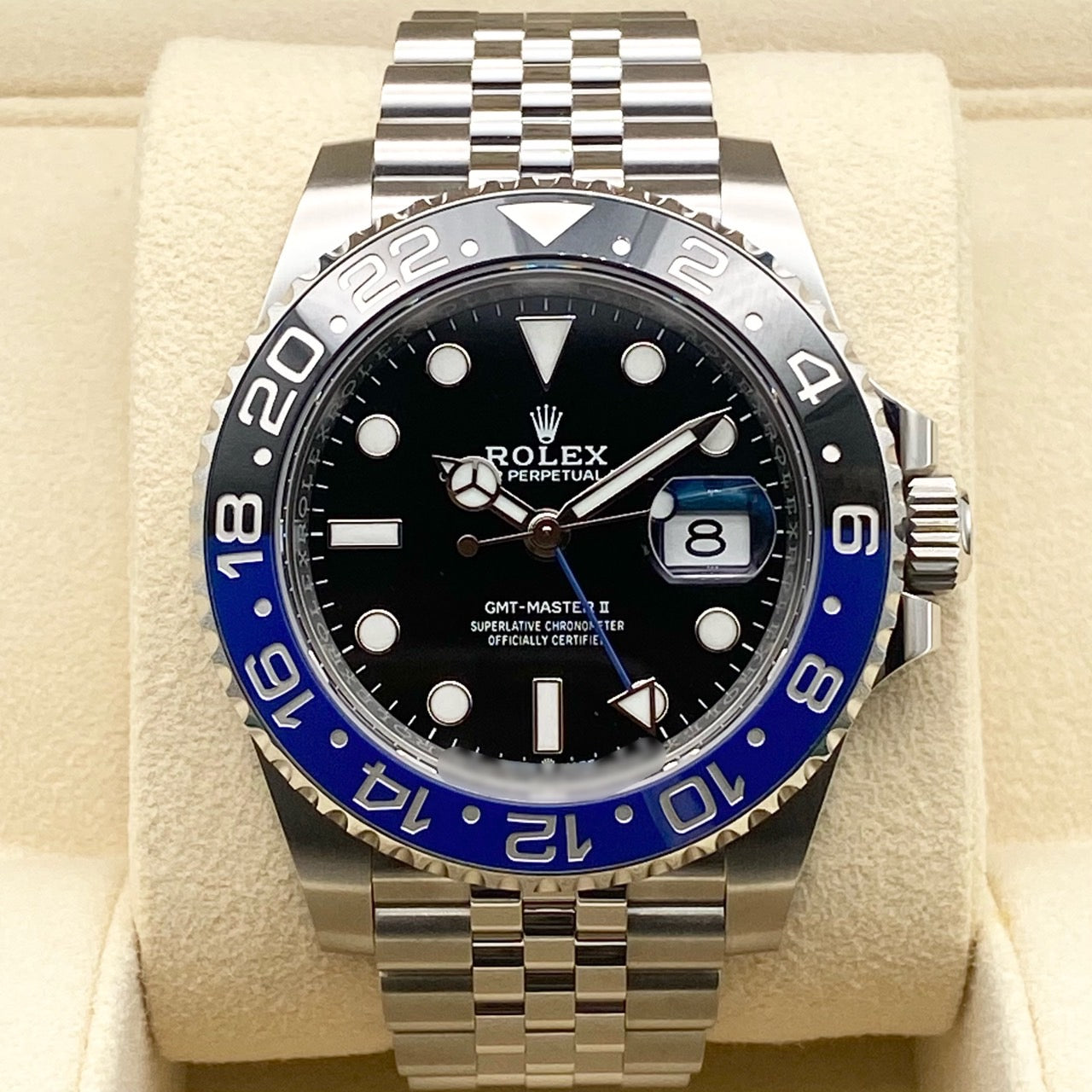 勞力士GMT Master II 126710BLNR黑色不銹鋼禧年40mm