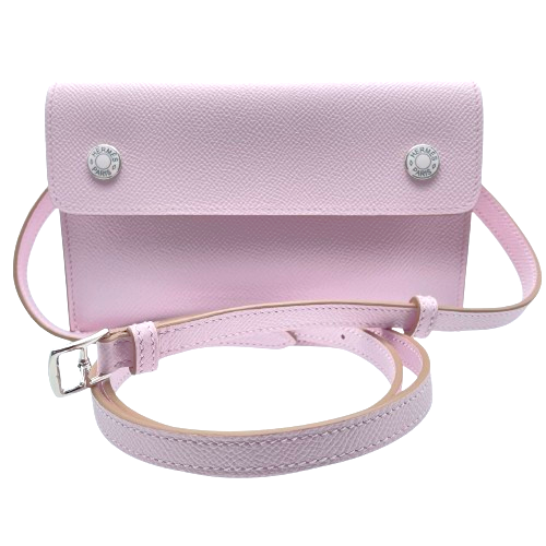 [New 2024] Hermes Napto-Go Mauve 창백한 Epson Silver 피팅 w 새로