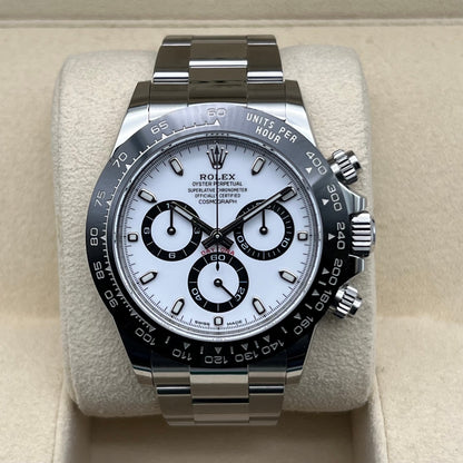 プレオウンド ロレックス デイトナ 116500LN ホワイト オイスターブレスレット 40mm