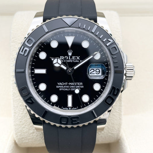 롤렉스 요트 마스터 226659 블랙 화이트 골드 42mm