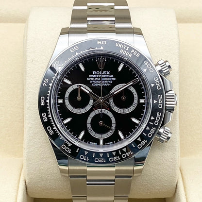 プレオウンド ロレックス デイトナ 126500LN  ブラック ステンレススチール オイスターブレス 40mm