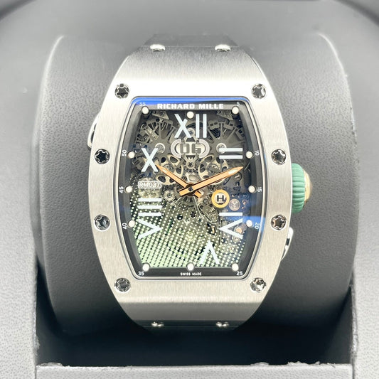 二手Richard Mille自动RM037钛52.20mmx34.40mm