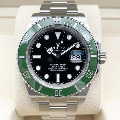 プレオウンド ロレックス サブマリーナ デイト 126610LV オイスターブレスレット ブラック 41mm