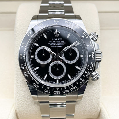 プレオウンド ロレックス デイトナ 126500LN  ブラック ステンレススチール オイスターブレス 40mm