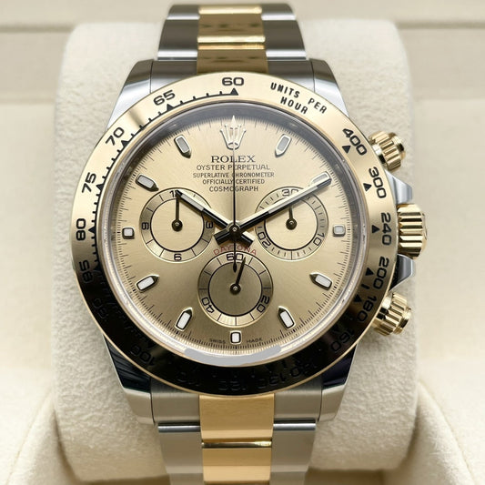 プレオウンド ロレックス デイトナ 116503 シャンパンゴールド ステンレススチール＋イエローゴールド オイスターブレスレット 40mm