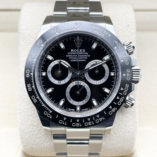 プレオウンド ロレックス デイトナ 116500LN ブラック オイスターブレスレット 40mm