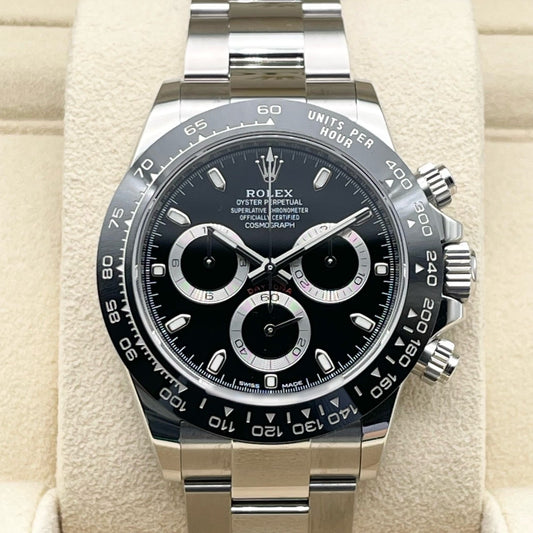 プレオウンド ロレックス デイトナ 116500LN ブラック オイスターブレスレット 40mm