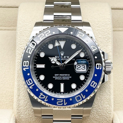 プレオウンド ロレックス GMTマスターII 126710BLNR バットマン オイスターブレス 40mm