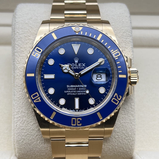 Pre-Owned Rolex Submariner Date 126618LB Blue 41mm