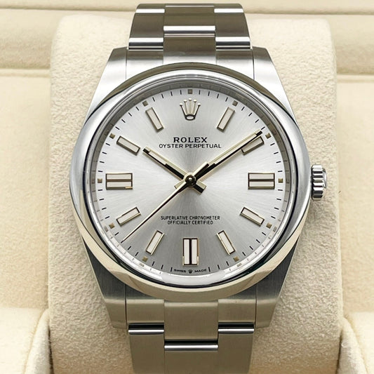 プレオウンド ロレックス オイスターパーペチュアル 124300 シルバー 41mm