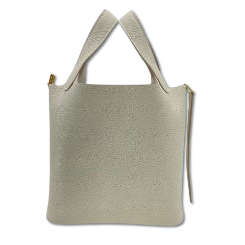 Hermes Picotin Lock PM Beton Torillon Clemence Gold Hardware B 조각.