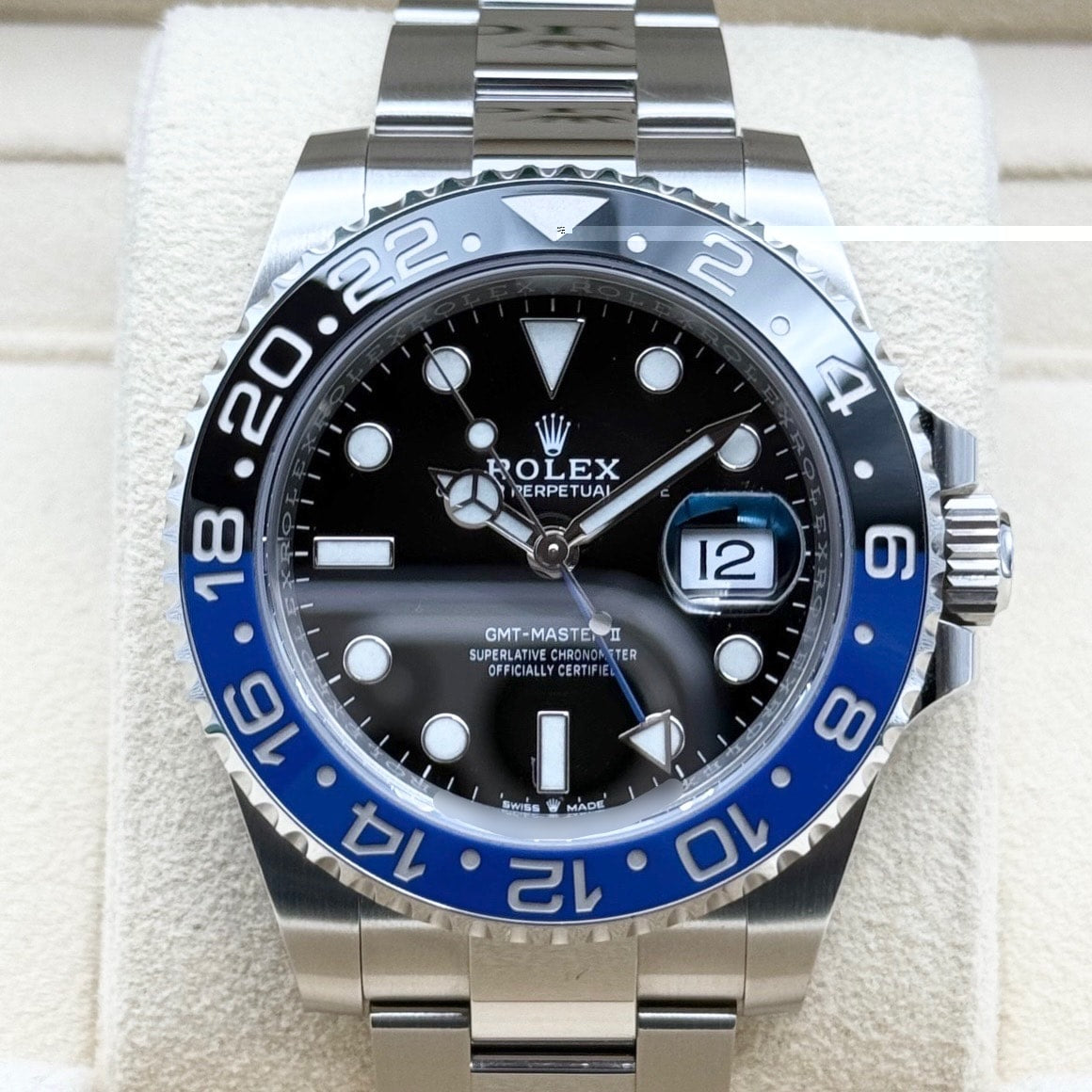 プレオウンド ロレックス GMTマスターII 126710BLNR バットマン オイスターブレス 40mm
