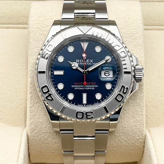 劳力士Yachtmaster 126622牡蛎手链明亮蓝色40mm