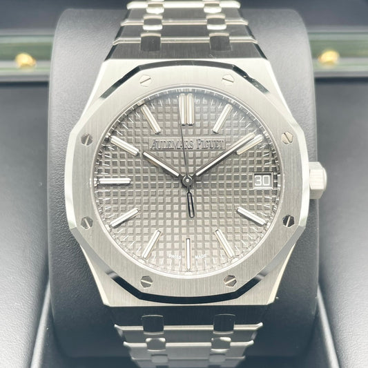 [50 주년 기념 로터 장착 모델! Audemars Piguet Royal Oak Grey 15510st.oo.1320st.05 41mm
