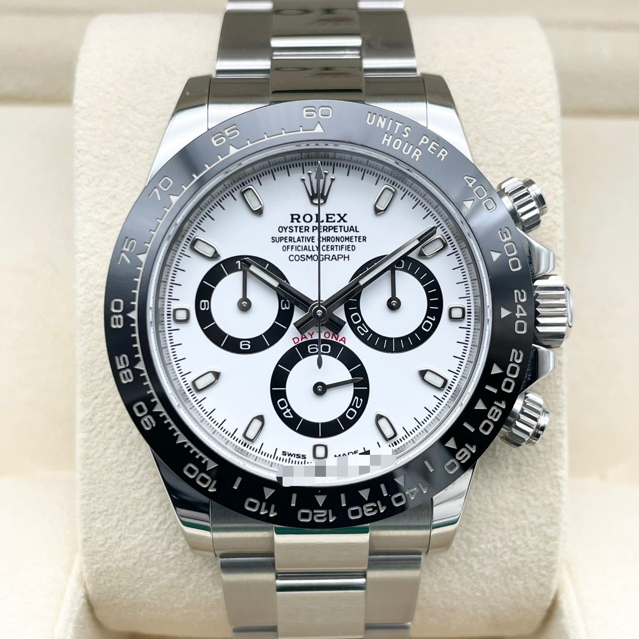 ロレックス デイトナ 116500LN ホワイト オイスターブレスレット 40mm