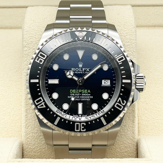 プレオウンド ロレックス ディープシー 136660 Dブルー オイスターブレスレット 44mm