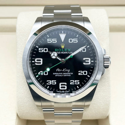 プレオウンド ロレックス エアキング 126900 ブラック 40mm
