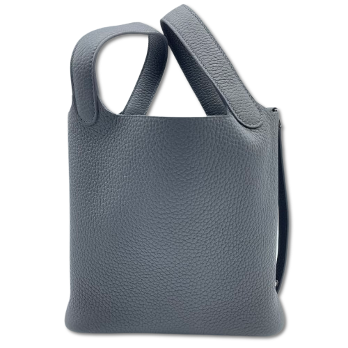 Hermes Picotin Lock PM Aldwards Torillon Clemence Silver Fittings w 새로