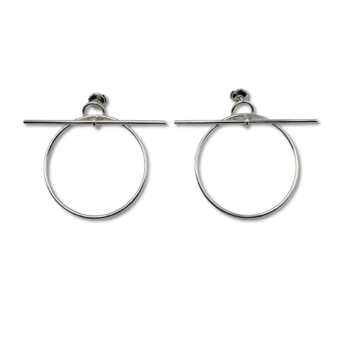 プレオウンド エルメス ループピアス シルバー925