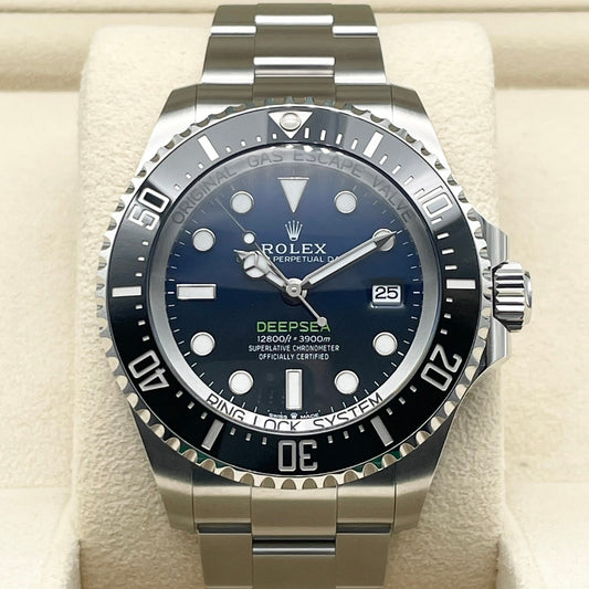 プレオウンド ロレックス ディープシー 136660 Dブルー オイスターブレスレット 44mm