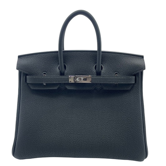 Hermes Birkin 25 New Vere Fonse Togo Silver Fittings w 새로