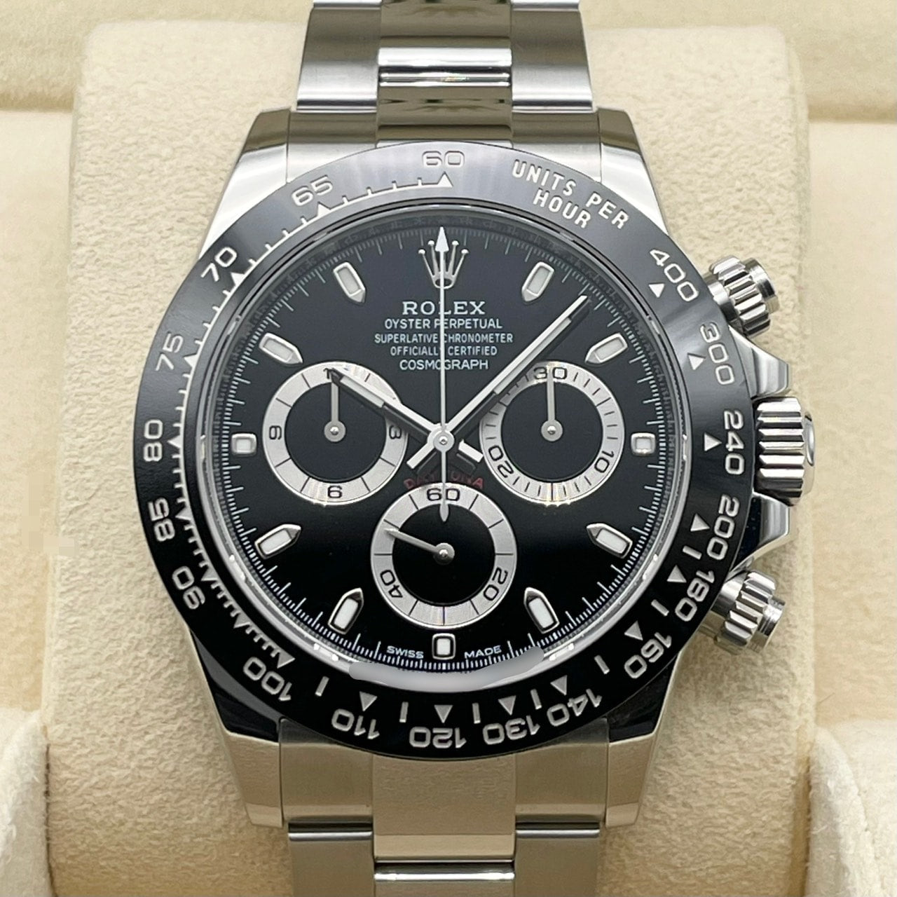 プレオウンド ロレックス デイトナ 116500LN ブラック オイスターブレスレット 40mm