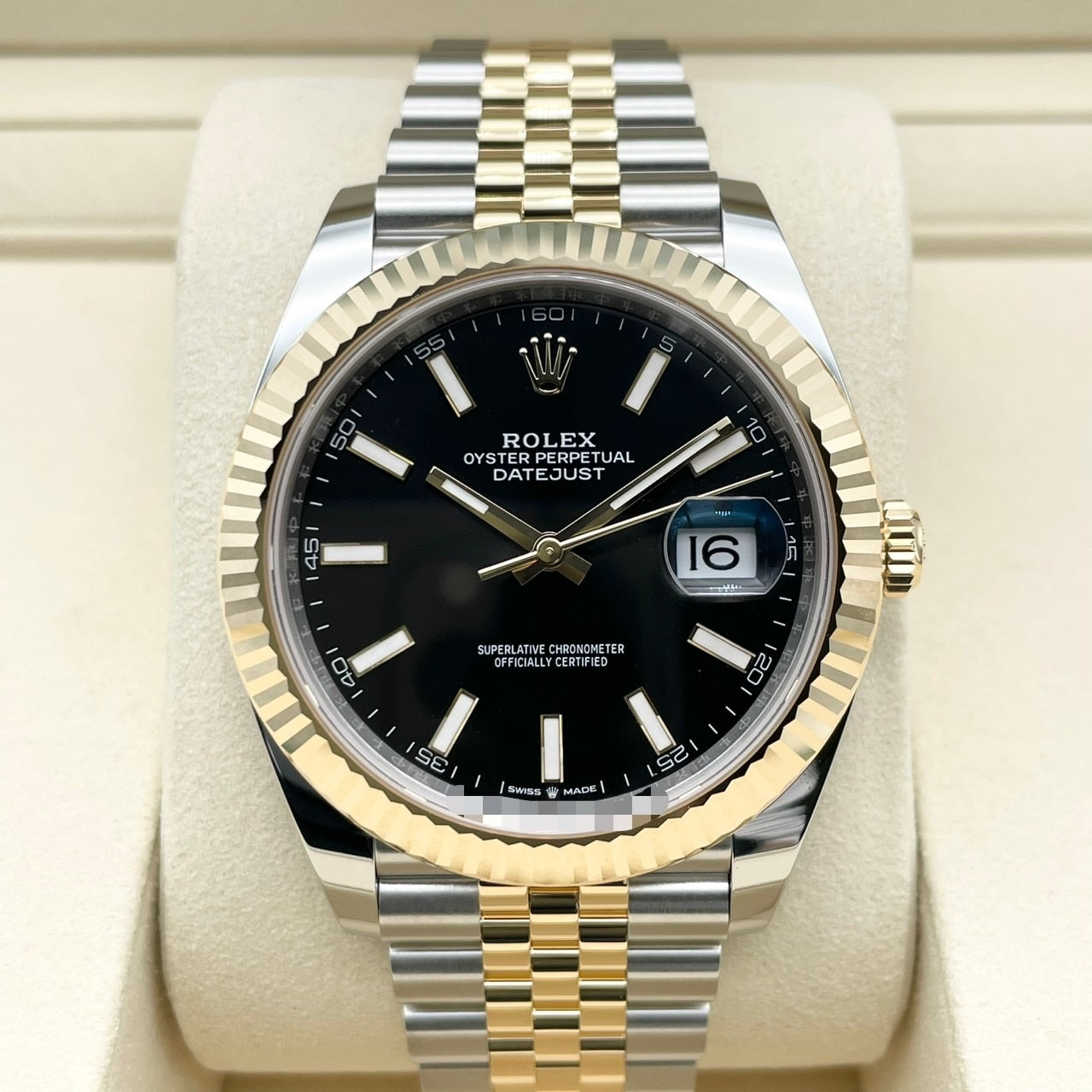 プレオウンド ロレックス デイトジャスト 126333 ブラック ジュビリーブレス 41mm