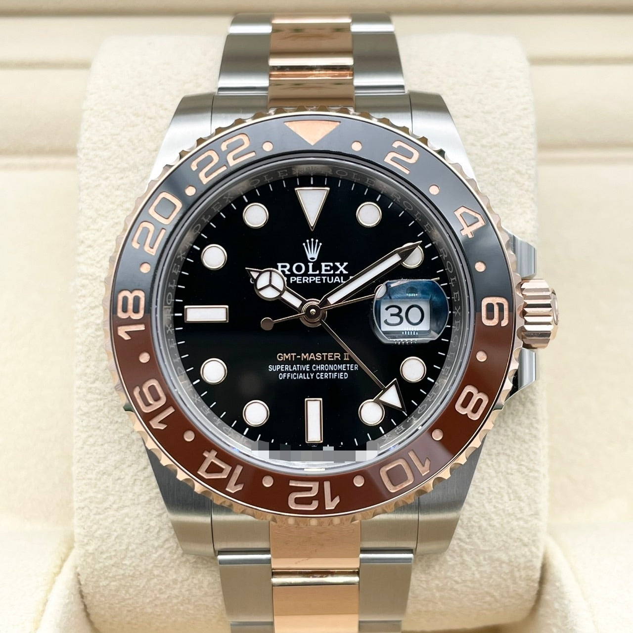 プレオウンド ロレックス GMTマスターII 126711CHNR ブラック 40mm