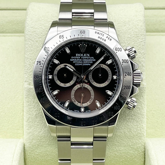 プレオウンド ロレックス デイトナ 116520 ブラック 40mm